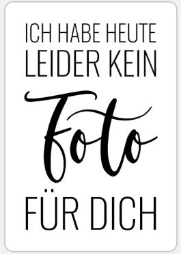 kein foto